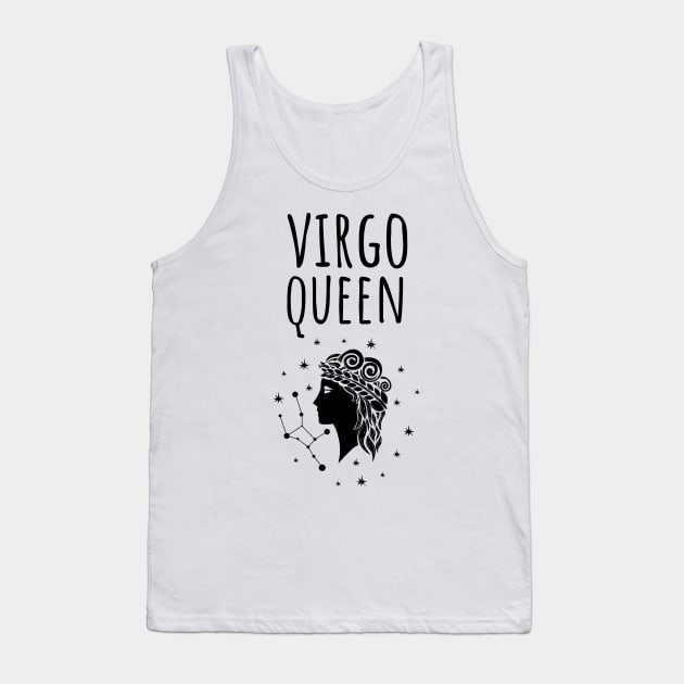 Virgo Queen Tank Top by juinwonderland 41